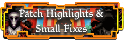 Patch and Fixes